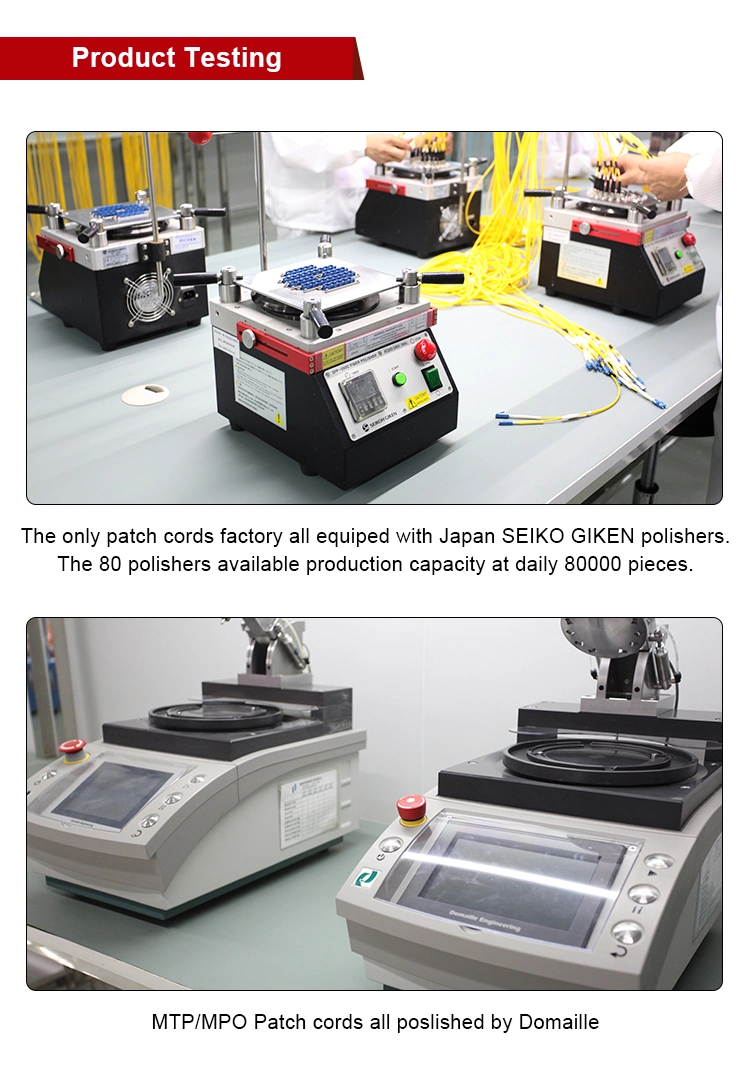 Customized Length Om2 Om3 Ofnp Ofnr FC/Sc/St/LC Fiber Optic Patchcord