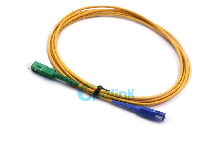 Sc/Upc-Sc/APC Sm Simplex G657A1 Fiber Optic Patchcord 3m