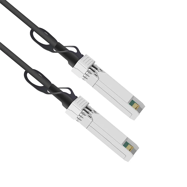 Prezzo di fabbrica Dac passivo 10 GB/S SFP+ a SFP+ 4 m 24 AWG Cavo in rame Twinax con attacco diretto